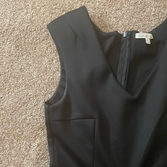 Black dress size M. Charolette Russe. - Picture 2 of 5